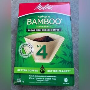 🌙 RR1 - Melitta Natura Bamboo Coffee Filters